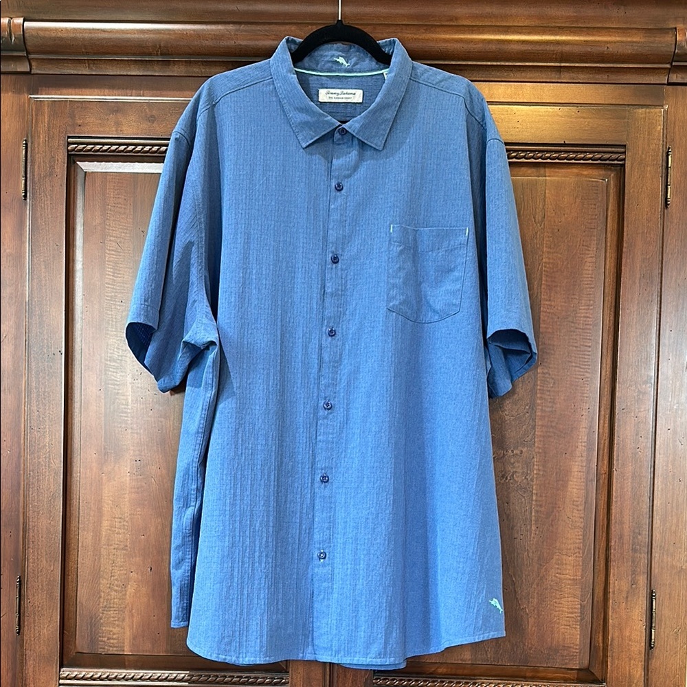Tommy Bahama Blue Lightweight Casual Shirt